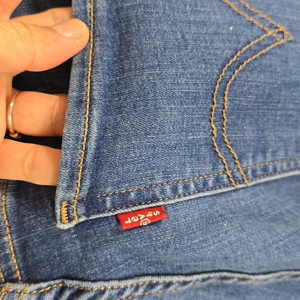 {Levi's} Womens Mile High Super Skinny Jeans - Size 32/14 - Picture 9 of 10